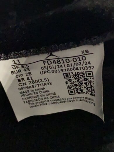 商品画像：AIR JORDAN 1 HIGH OG_エアジョーダン 1 ハイ OG/28cm/BLK 5