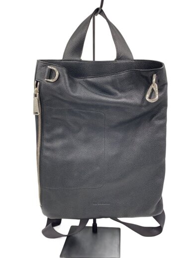 商品画像：リュック/レザー/BLK 1