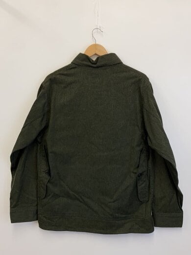 画像：POST OVERALLSジャケット/L/ポリエステル/KHK/無地2