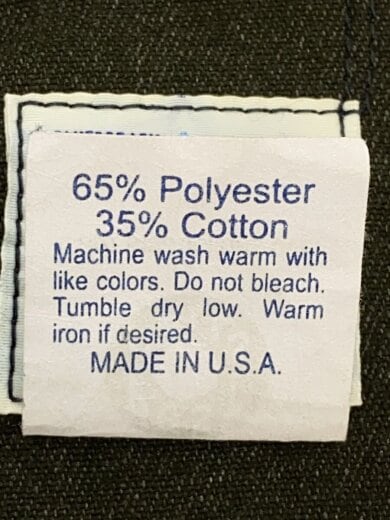 画像：POST OVERALLSジャケット/L/ポリエステル/KHK/無地4