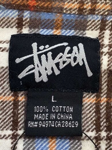 商品画像：長袖シャツ/L/コットン/マルチカラー/チェック 3