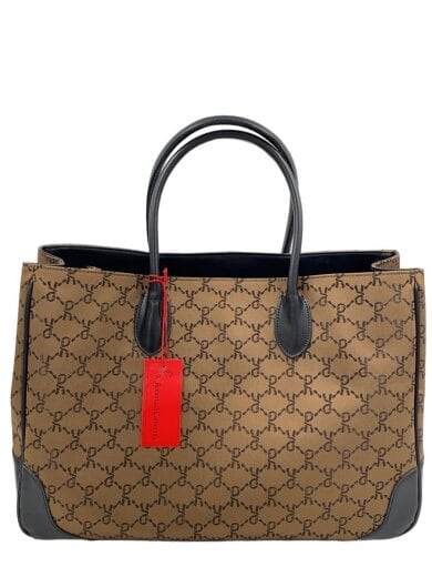 商品画像：ハンドバッグ/--/BRW/総柄 1