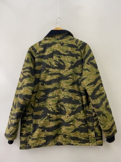商品画像：ミリタリージャケット/XL/コットン/KHK/カモフラ/OL-046// 2