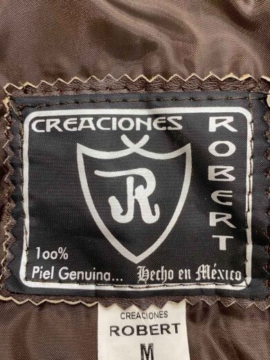 商品画像：Creaciones Robert/レザージャケット・ブルゾン/M/レザー/BRW// 3