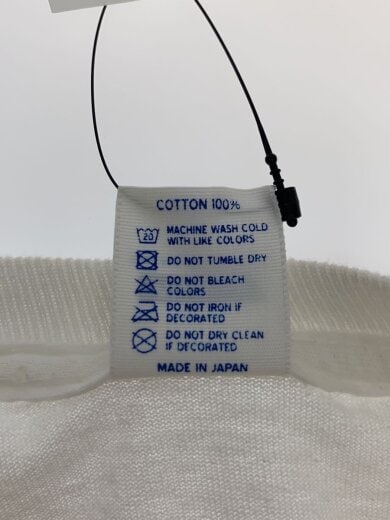 商品画像：長袖Tシャツ/M/コットン/WHT/プリント// 4