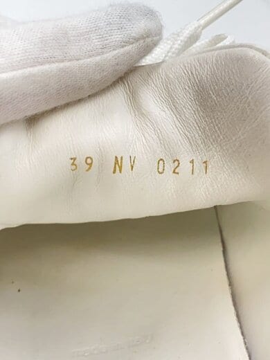 商品画像：ローカットスニーカー/39/WHT/レザー 5