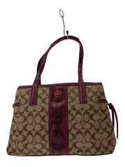 キャリーオール_シグネチャー_ベージュ/キャンバス/BEG