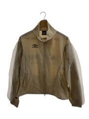 ×UMBRO/ナイロンジャケット/FREE/ナイロン/BEG/無地