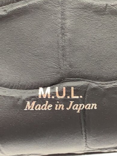 商品画像：M.U.L./クロコ型押し/Drop 2way/タグ付/牛革/BLK/無地/MUL094// 5