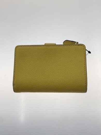 商品画像：ミディアム・コーナージップ・ウォレット/レザー/YLW/レディース 2