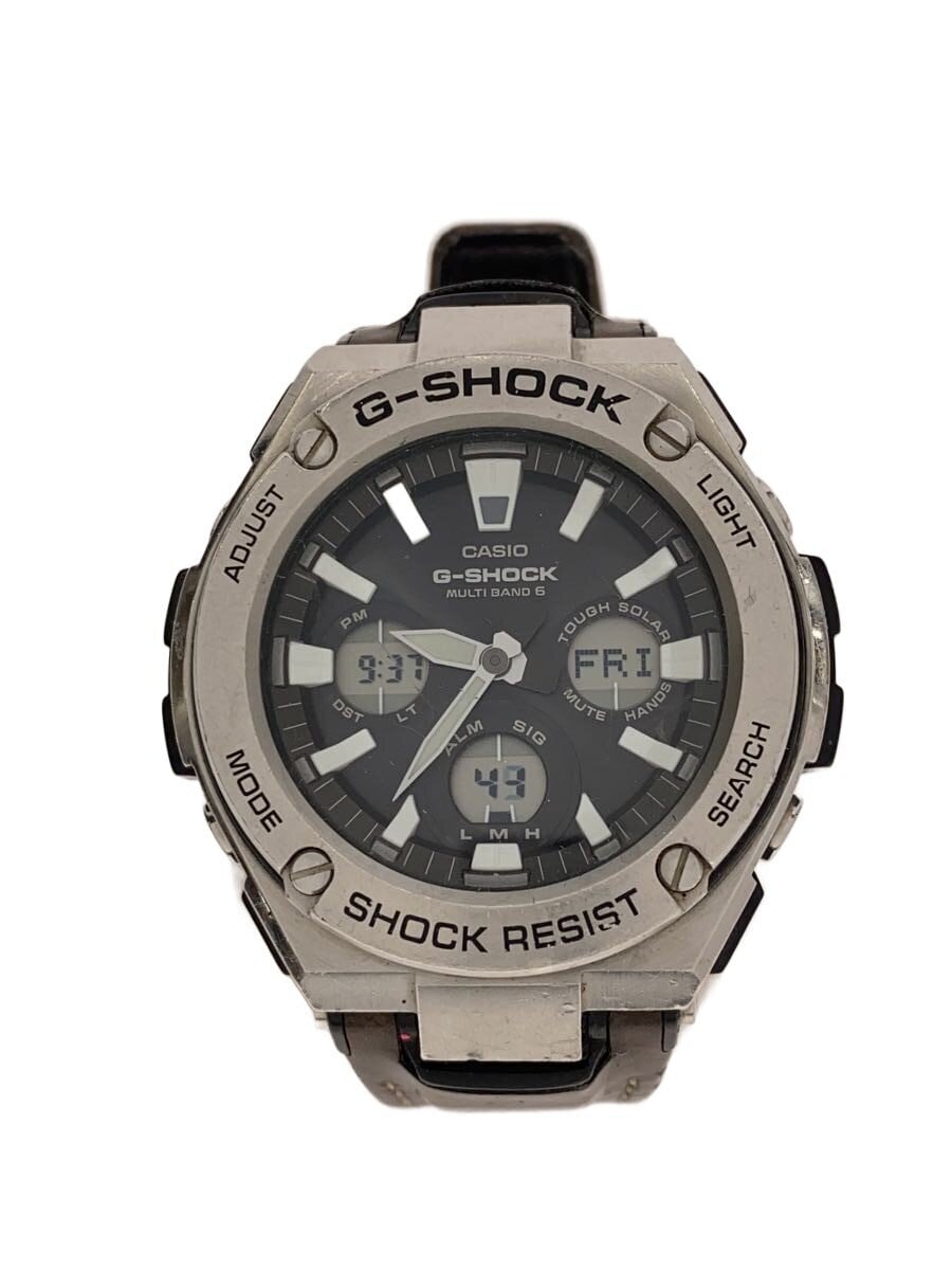 CASIO / ソーラー腕時計・G-SHOCK/デジアナ/--/BLK/BRW