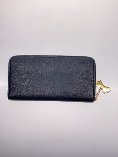 画像：PRADA長財布/レザー/BLK/レディース2