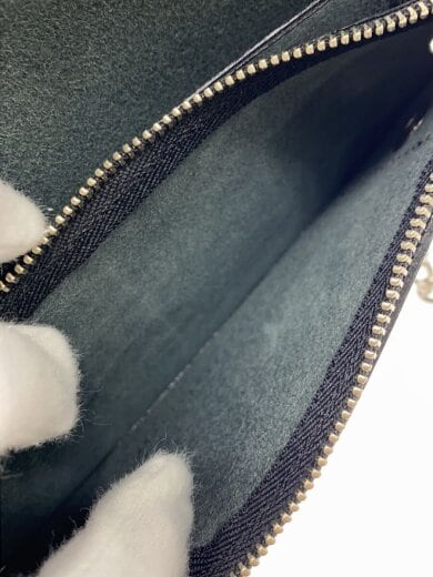 商品画像：長財布/レザー/BLK/無地/メンズ 4