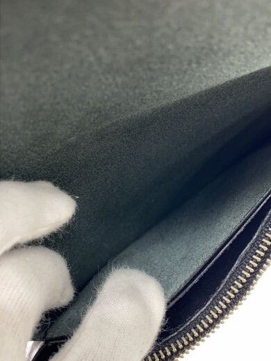 商品画像：長財布/レザー/BLK/無地/メンズ 5