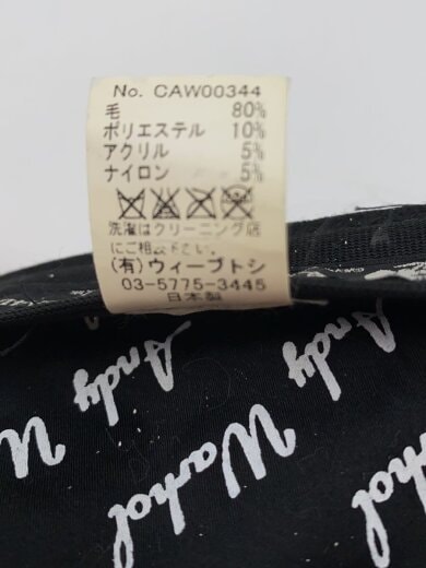 商品画像：キャップ/FREE/ウール/GRY/メンズ/CAW00344 7