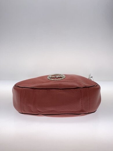 商品画像：ショルダーバッグ/レザー/PNK/無地/F31400 4