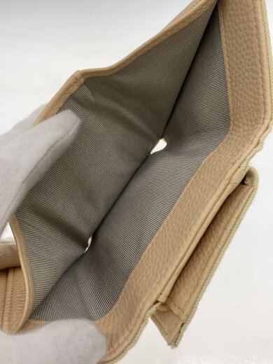 商品画像：3つ折り財布/キャンバス/BEG/レディース 6