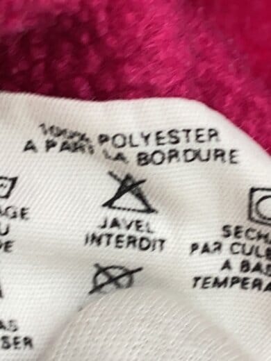 商品画像：フリースジャケット/14/ポリエステル/PNK/25529 5