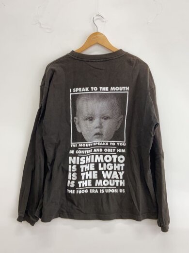 商品画像：長袖Tシャツ/L/コットン/KHK 2