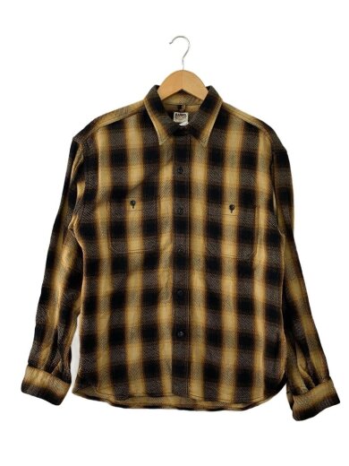 商品画像：ネルシャツ/L/コットン/BRW/BR-24328// 1