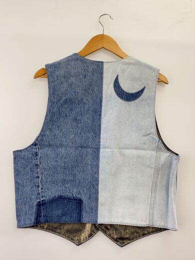 商品画像：PATCHWORK VEST GIDDY UP VEST/M/デニム/IDG/A8384-0000// 2