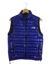 FLASH VEST/ダウンベスト/M/ナイロン/ブルー/ND91204