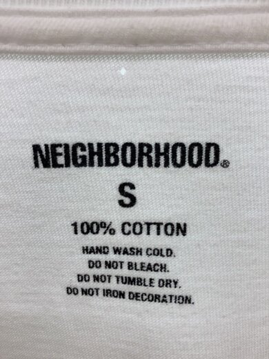 商品画像：長袖Tシャツ/S/コットン/ホワイト/無地 3