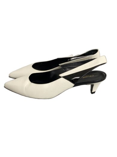 商品画像：パンプス/37/ホワイト/バックストラップ 1