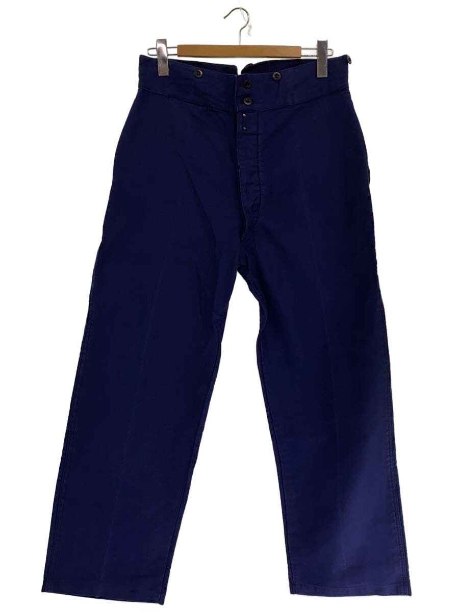 EURO VINTAGE / 50S/ユーロヴィンテージ/ボトム/--/コットン/ブルー/モールスキン