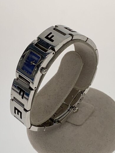 商品画像：クォーツ腕時計/アナログ/ステンレス/ブルー/シルバー/3150L/小傷有 2