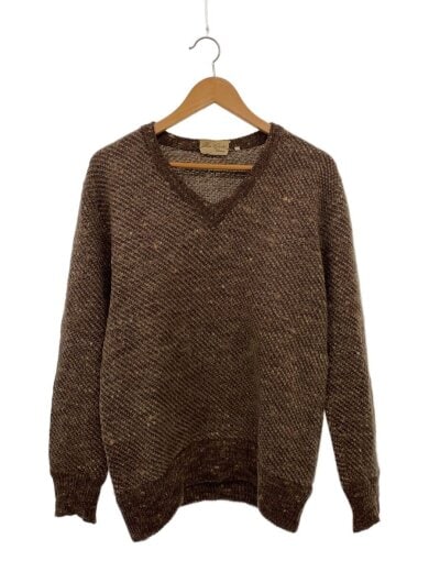 商品画像：BonGustoFlorence/ニット・セーター(厚手)/50/ウール/ブラウン/無地 1