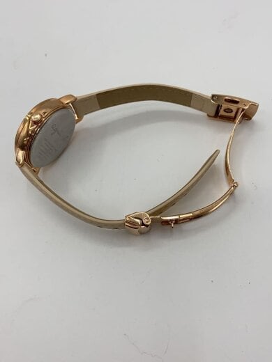 商品画像：agnes b. アニエスベー/クォーツ腕時計/アナログ/レザー/ホワイト/ベージュ/B013LM02// 4