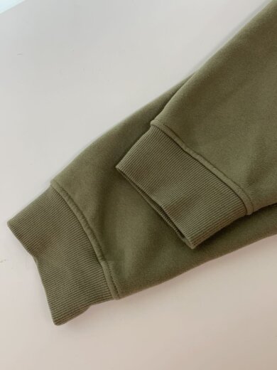 商品画像：パーカー/XL/コットン/カーキ/無地 6