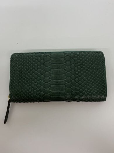 商品画像：長財布/レザー/グリーン/アニマル/メンズ 2