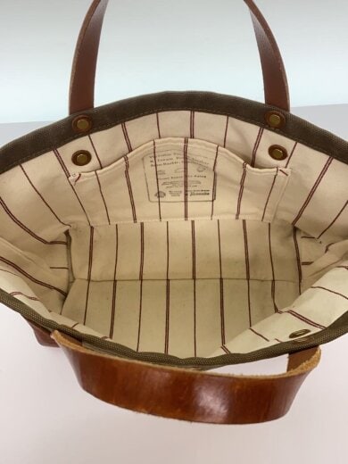 商品画像：uramado/トートバッグ/キャンバス/ブラウン 6