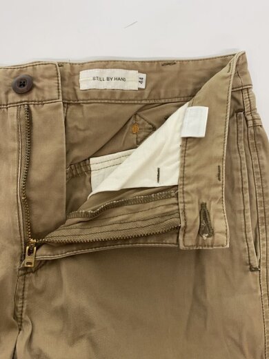 商品画像：ストレートパンツ/44/コットン/カーキ/無地 3