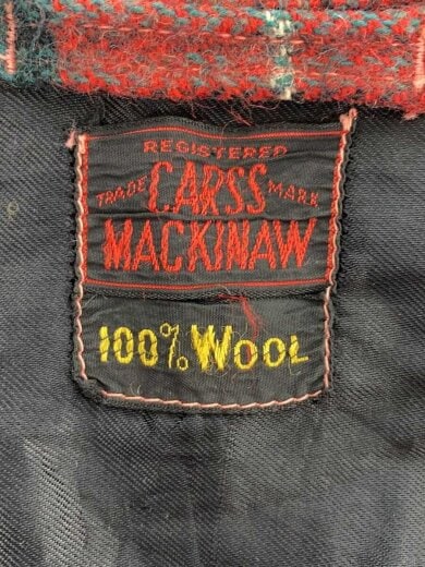 商品画像：ジャケット/--/ウール/レッド/チェック/CARSS MACKINAW// 3