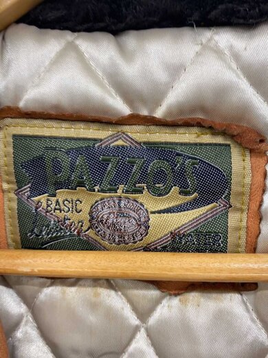 商品画像：レザージャケット・ブルゾン/--/豚革/ブラウン/無地 3