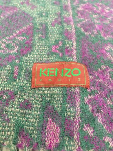 商品画像：マフラー/パープル/総柄/メンズ 2