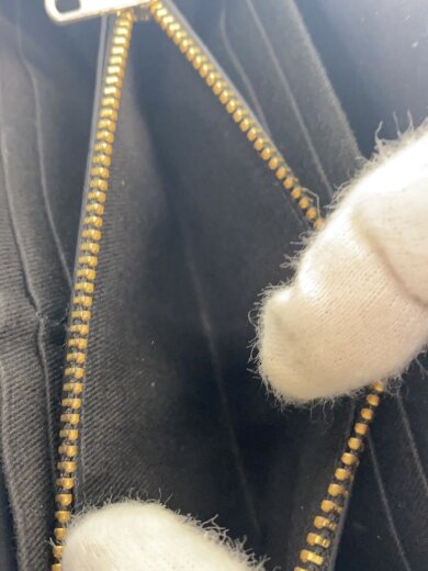 商品画像：長財布/レザー/ブラック/メンズ 5