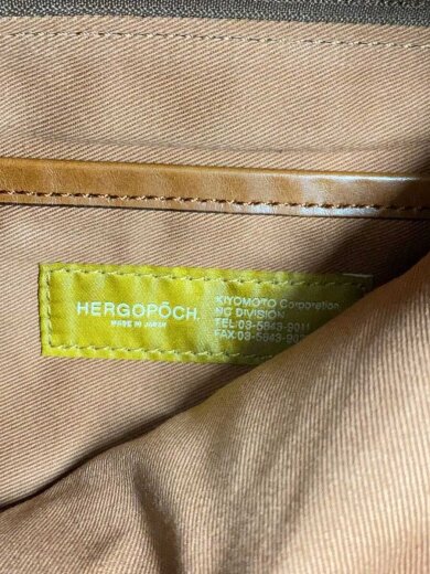 商品画像：バッグ/レザー/ブラウン/無地/クラッチバック 5