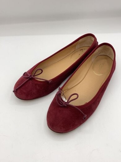 商品画像：フラットパンプス/35/ボルドー/スウェード 2