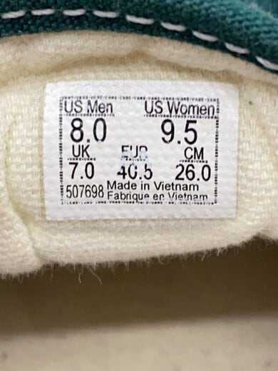 商品画像：ローカットスニーカー/26cm/グリーン 5