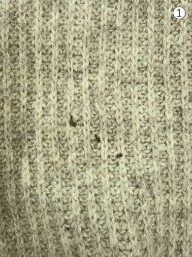 商品画像：ニット・セーター(薄手)/S/ウール/IVO 6