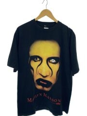 MARILYN MANSON/Tシャツ/--/コットン/ブラック