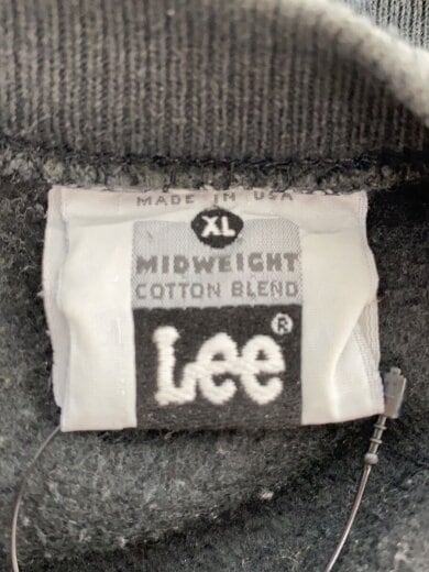 商品画像：スウェット/XL/コットン/BLK/無地 3