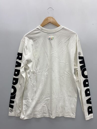 商品画像：長袖Tシャツ/S/コットン/WHT/f4bwuath148// 2