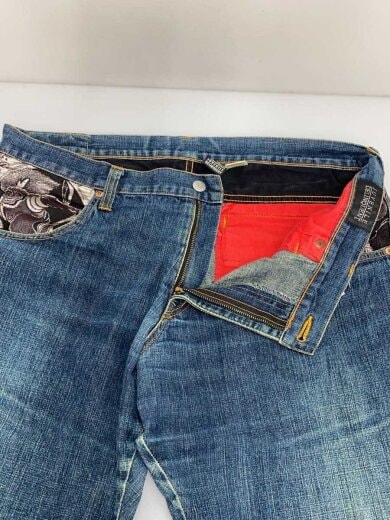 商品画像：ボトム/42/コットン/インディゴ// 3