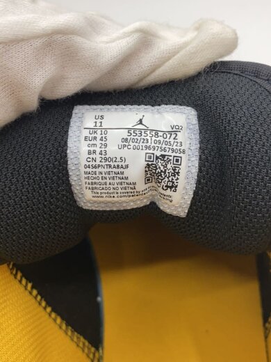 商品画像：AIR JORDAN 1 LOW/29cm/YLW 5