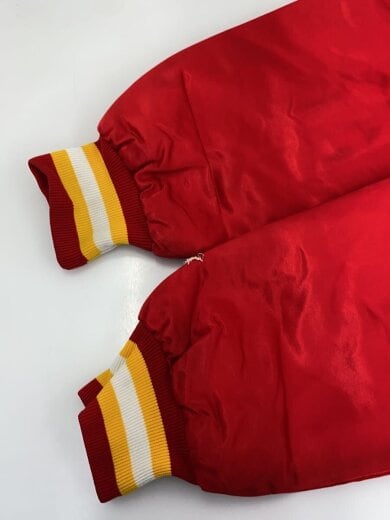 商品画像：スタジャン/XL/ナイロン/RED/無地 6